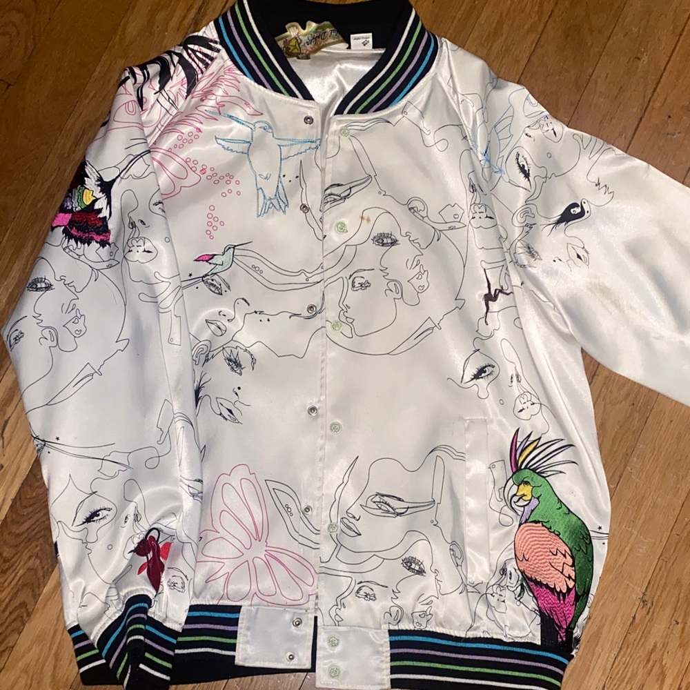 Colorful Graphic Men's Bomber Jacket